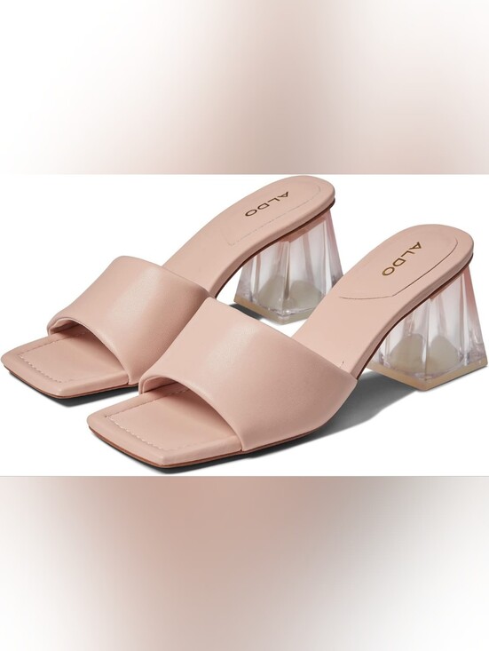 Aldo Shoes - ALDO Women's Kylah Heel Sandal, Color Light Pink Size 7.5